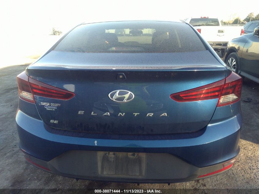 2019 HYUNDAI ELANTRA SE - 5NPD74LF3KH488385