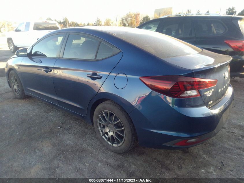 2019 HYUNDAI ELANTRA SE - 5NPD74LF3KH488385