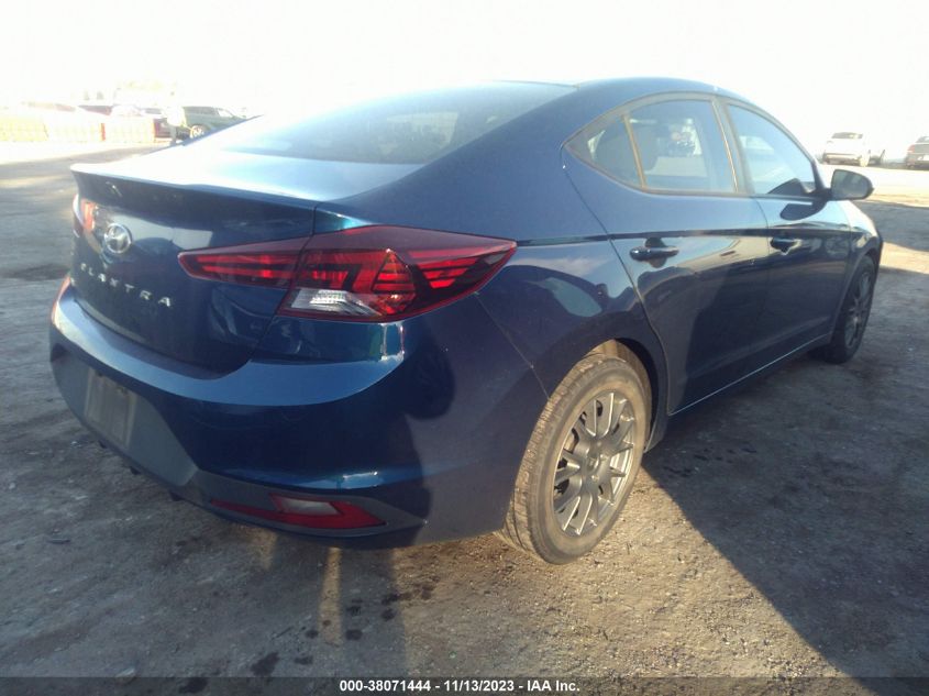 2019 HYUNDAI ELANTRA SE - 5NPD74LF3KH488385