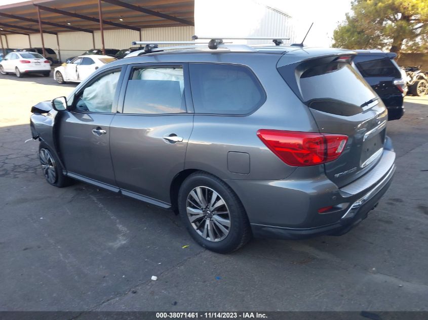 VIN 5N1DR2MNXJC661801 2018 NISSAN PATHFINDER S/SV/SL/PLATINUM