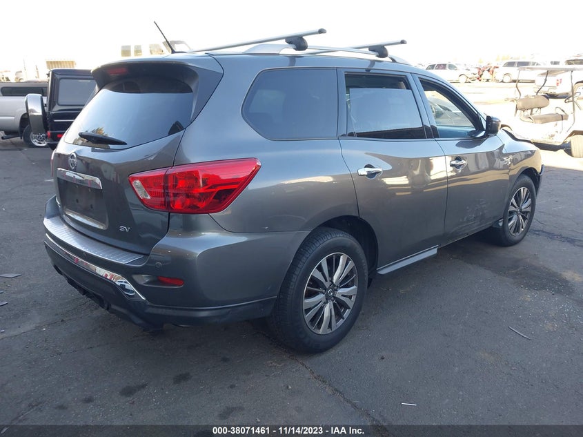 VIN 5N1DR2MNXJC661801 2018 NISSAN PATHFINDER S/SV/SL/PLATINUM