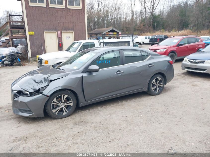 2020 NISSAN SENTRA SV XTRONIC CVT - 3N1AB8CV4LY244168