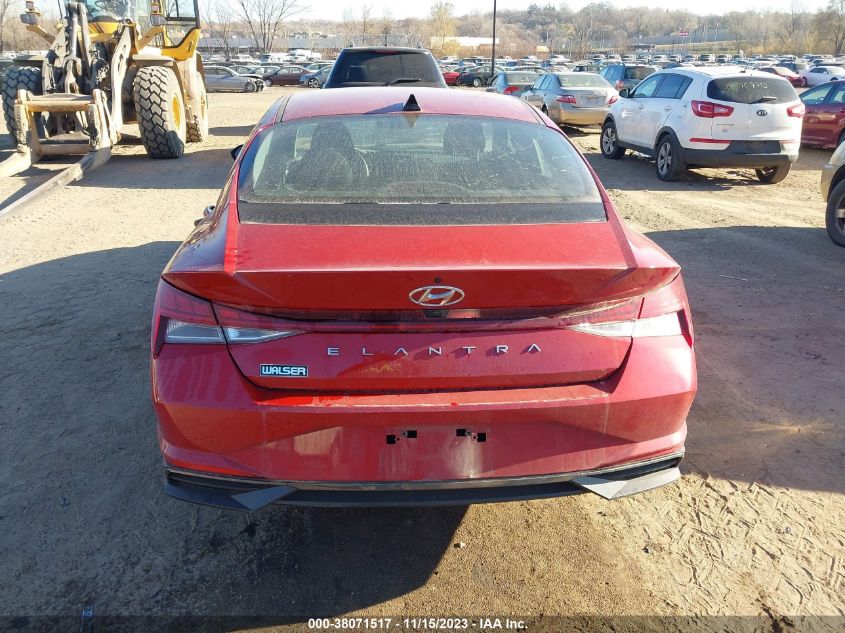 2022 HYUNDAI ELANTRA SEL - KMHLN4AGXNU348319