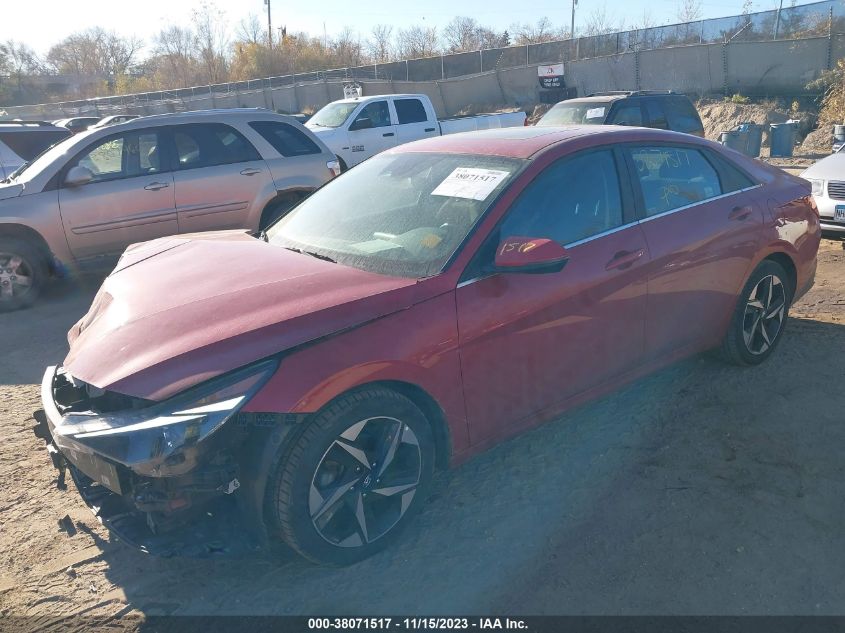 2022 HYUNDAI ELANTRA SEL - KMHLN4AGXNU348319