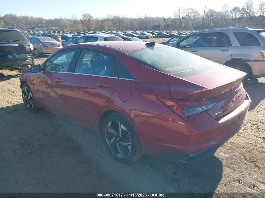 2022 HYUNDAI ELANTRA SEL - KMHLN4AGXNU348319