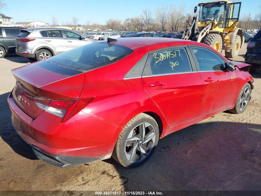 2022 HYUNDAI ELANTRA SEL - KMHLN4AGXNU348319