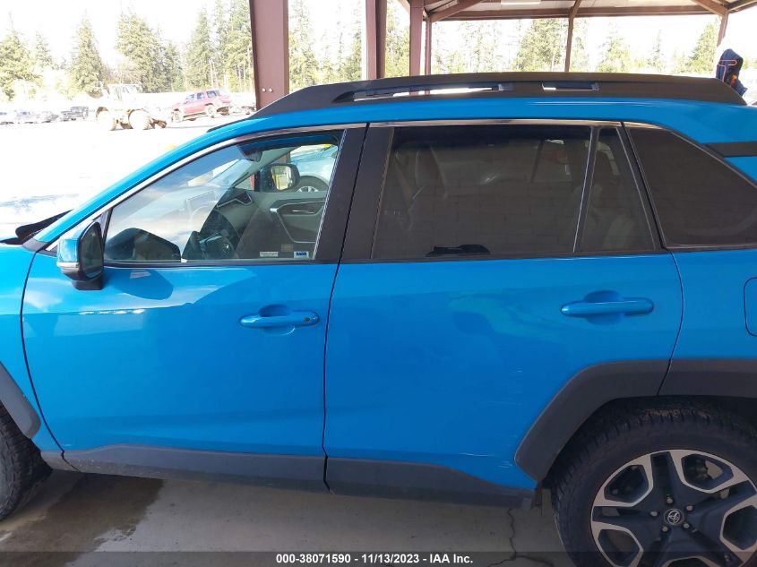 VIN 2T3J1RFV9KW019721 2019 TOYOTA RAV4 ADVENTURE