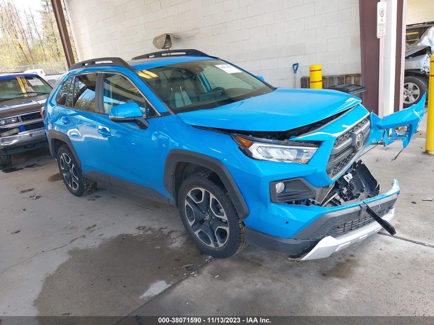 VIN 2T3J1RFV9KW019721 2019 TOYOTA RAV4 ADVENTURE