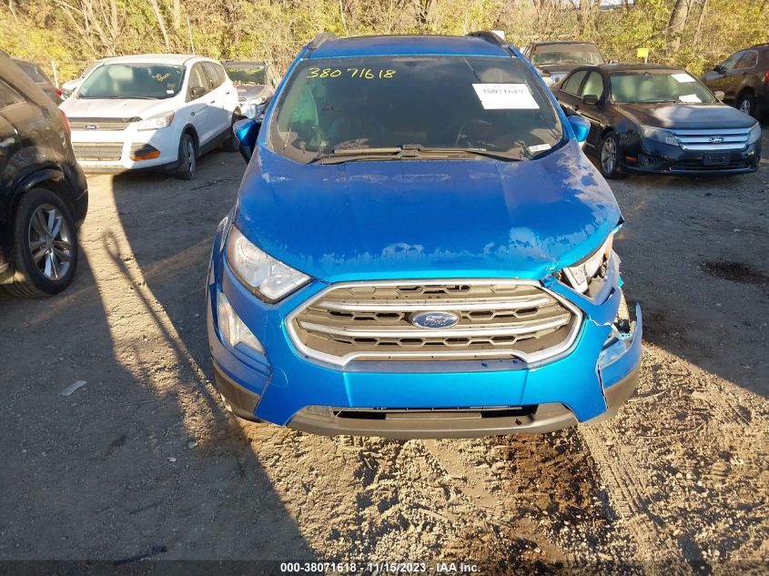 2018 FORD ECOSPORT SE - MAJ3P1TE0JC228477