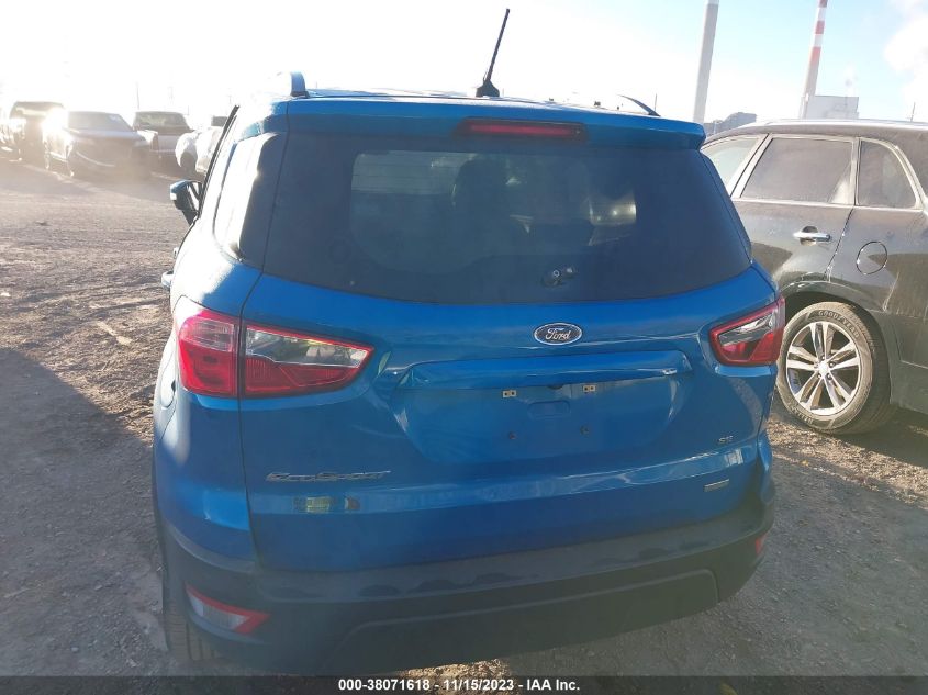 2018 FORD ECOSPORT SE - MAJ3P1TE0JC228477