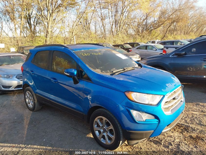 2018 FORD ECOSPORT SE - MAJ3P1TE0JC228477