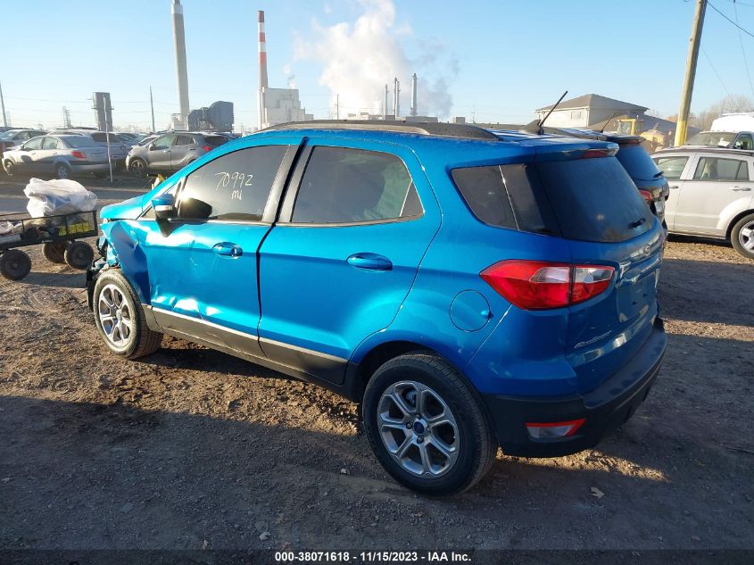 2018 FORD ECOSPORT SE - MAJ3P1TE0JC228477