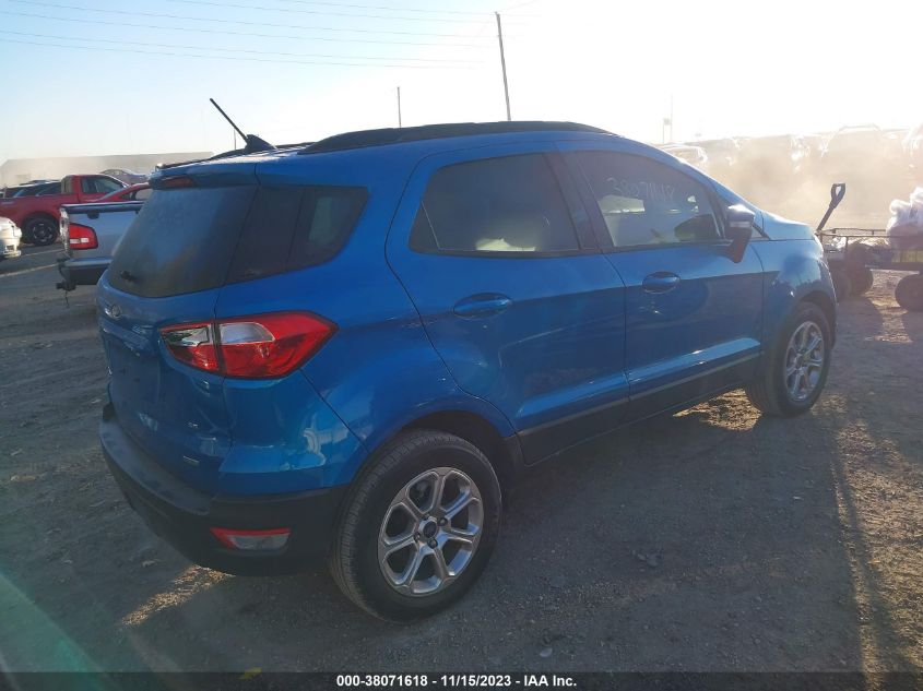 2018 FORD ECOSPORT SE - MAJ3P1TE0JC228477