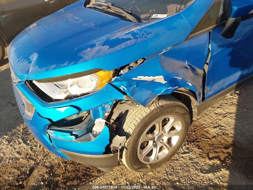 2018 FORD ECOSPORT SE - MAJ3P1TE0JC228477