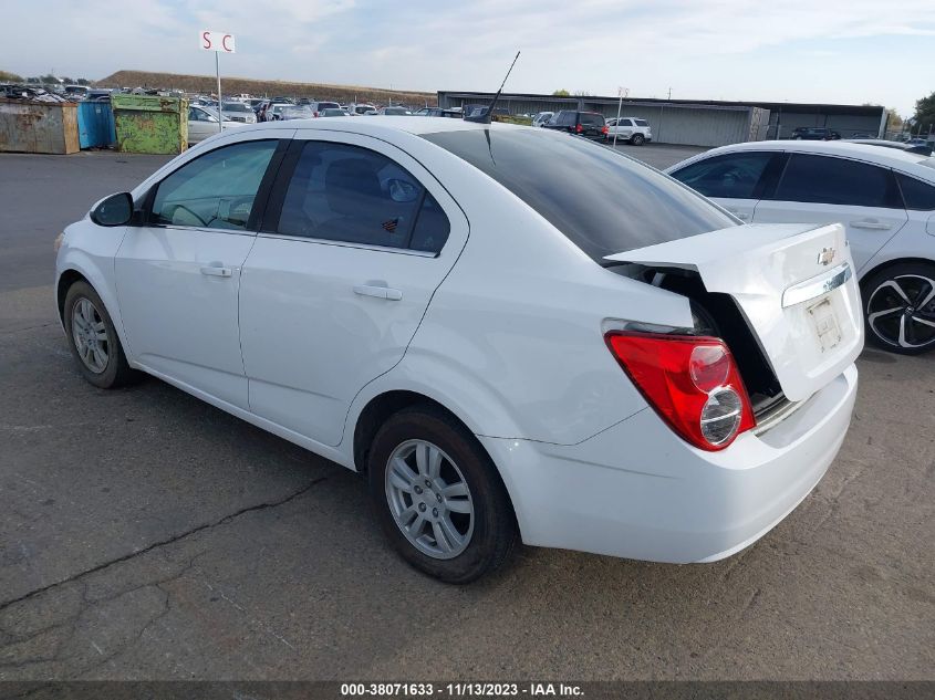 2013 CHEVROLET SONIC LT - 1G1JC5SGXD4232678