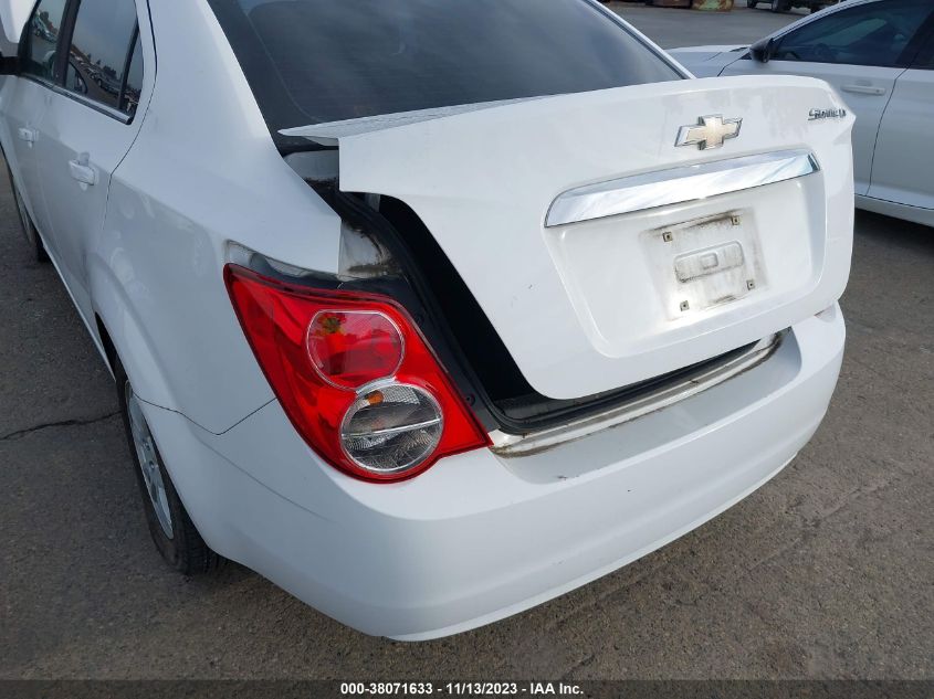 2013 CHEVROLET SONIC LT - 1G1JC5SGXD4232678