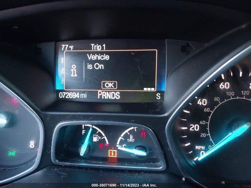 2018 FORD ESCAPE S - 1FMCU0F75JUC54864