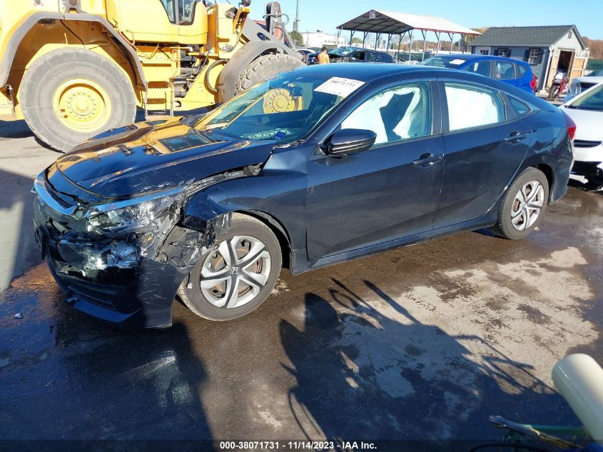 2017 HONDA CIVIC LX - 19XFC2F55HE215571