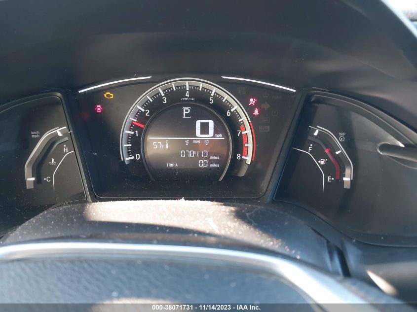 2017 HONDA CIVIC LX - 19XFC2F55HE215571