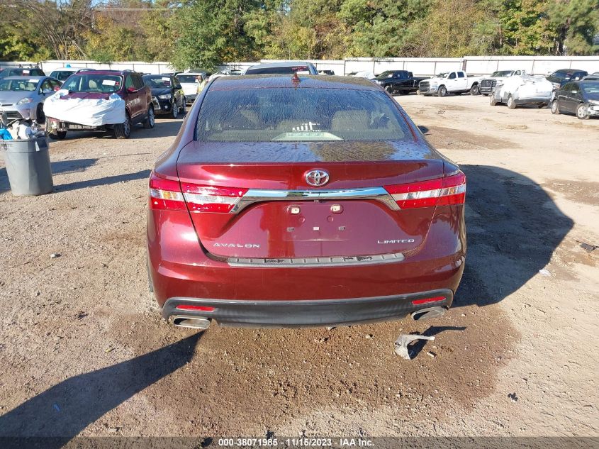 2013 TOYOTA AVALON LIMITED - 4T1BK1EB4DU051465