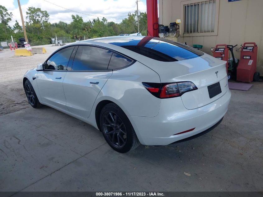 5YJ3E1EB6PF393092 | 2023 TESLA MODEL 3