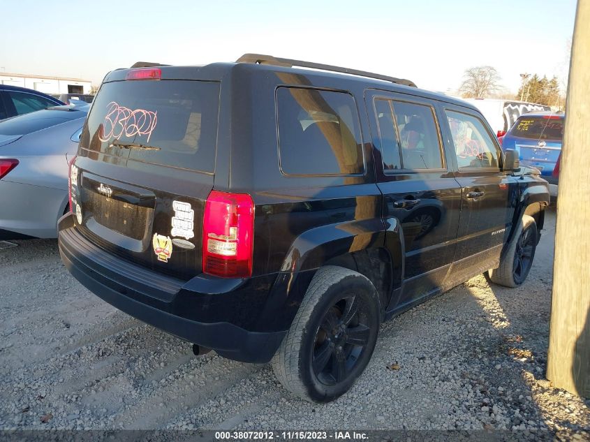 2014 JEEP PATRIOT LATITUDE - 1C4NJRFB6ED855401