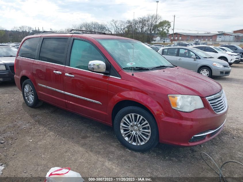 2013 CHRYSLER TOWN & COUNTRY TOURING-L - 2C4RC1CG3DR664916