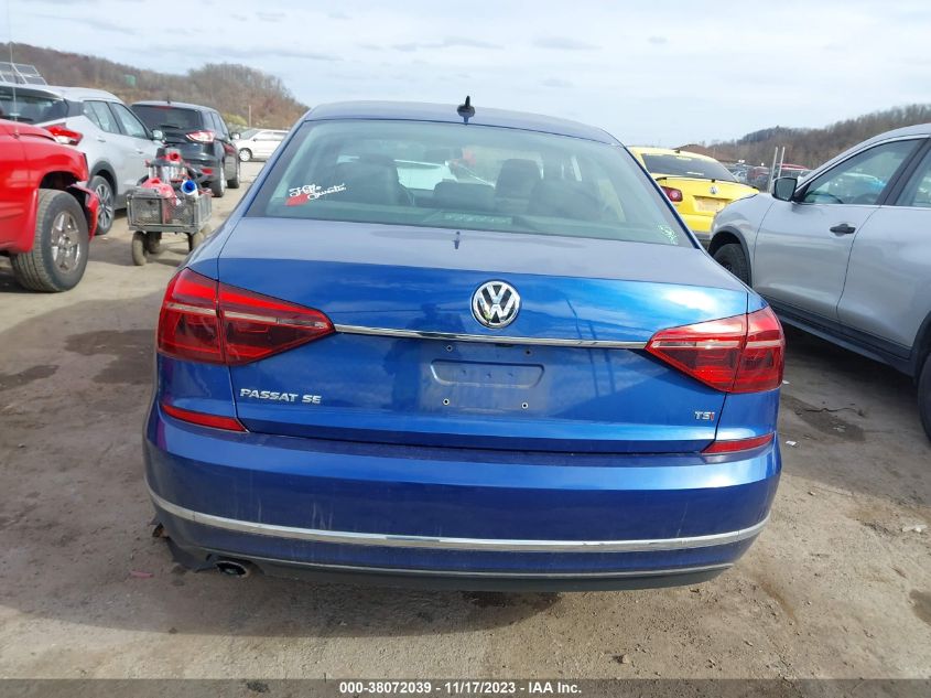 2017 VOLKSWAGEN PASSAT 1.8T SE - 1VWBT7A30HC023853