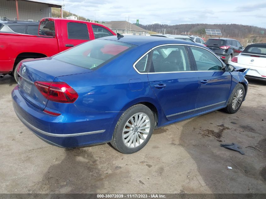 2017 VOLKSWAGEN PASSAT 1.8T SE - 1VWBT7A30HC023853