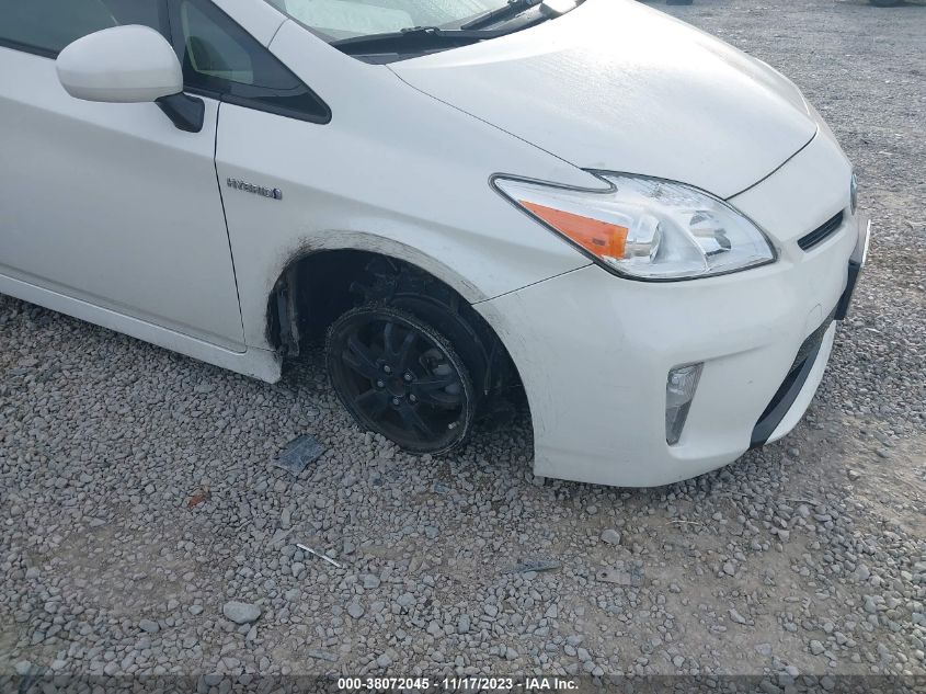 2013 TOYOTA PRIUS THREE - JTDKN3DUXD5595313