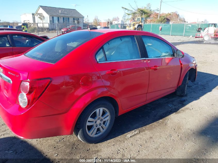 2015 CHEVROLET SONIC LT AUTO - 1G1JC5SH8F4184836