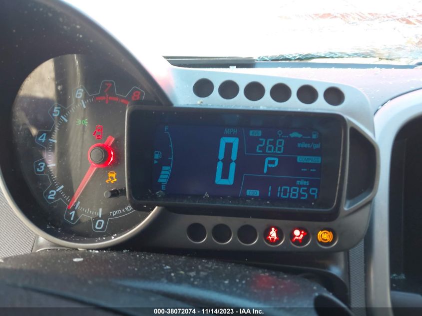 2015 CHEVROLET SONIC LT AUTO - 1G1JC5SH8F4184836