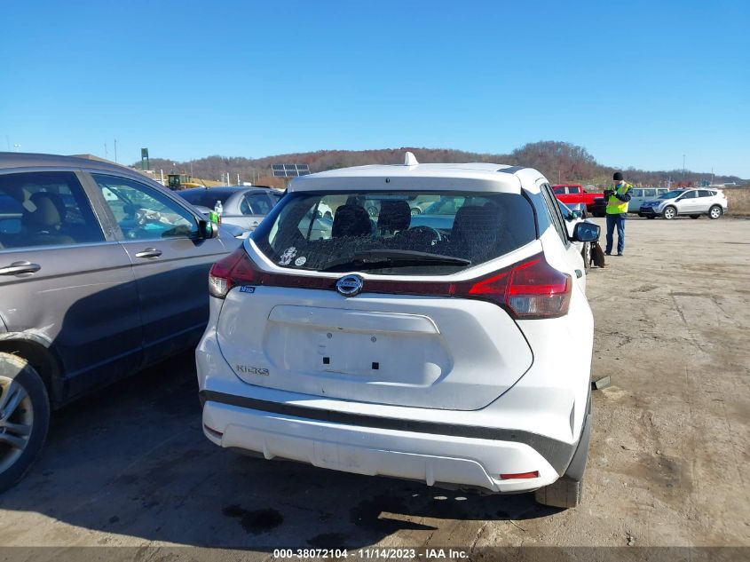 2021 NISSAN KICKS S XTRONIC CVT - 3N1CP5BV7ML556378