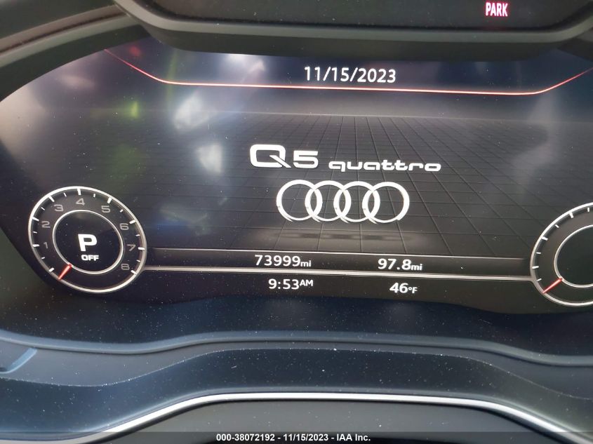2019 AUDI Q5 PREMIUM PLUS - WA1BNAFY0K2068457