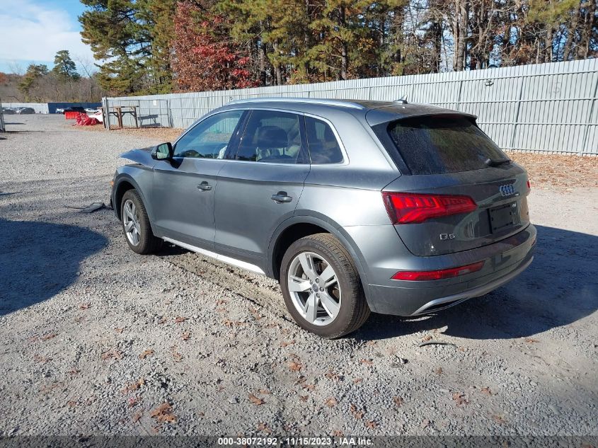 2019 AUDI Q5 PREMIUM PLUS - WA1BNAFY0K2068457