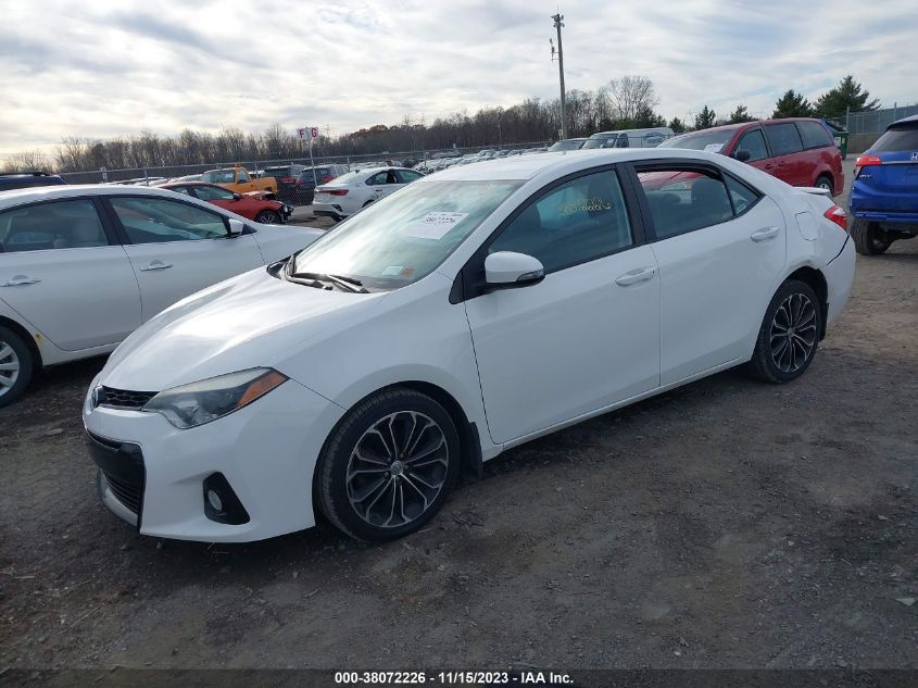 2016 TOYOTA COROLLA S PLUS - 2T1BURHE6GC738855