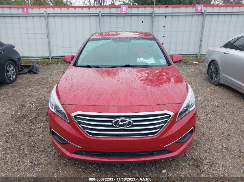 2017 HYUNDAI SONATA SE - 5NPE24AF4HH501238