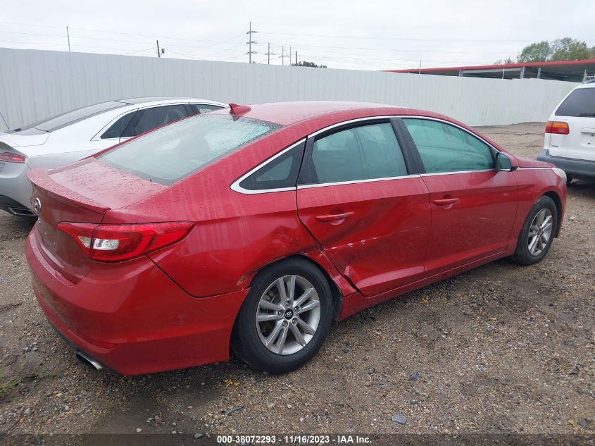 2017 HYUNDAI SONATA SE - 5NPE24AF4HH501238