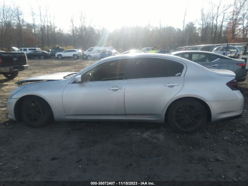 2013 INFINITI G37X - JN1CV6AR5DM355133