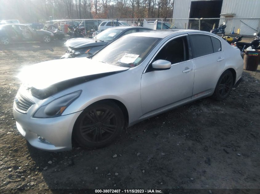 2013 INFINITI G37X - JN1CV6AR5DM355133