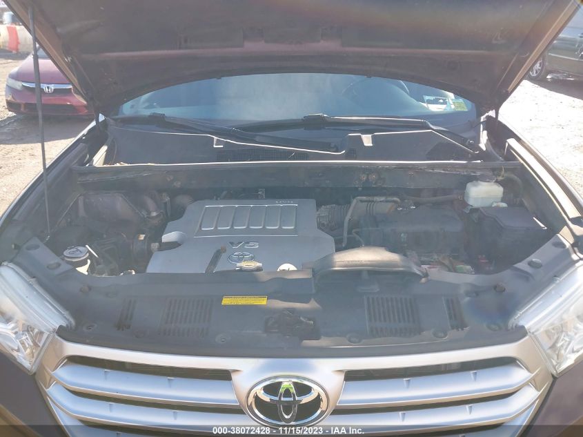 2013 TOYOTA HIGHLANDER SE V6 - 5TDBK3EH5DS177424