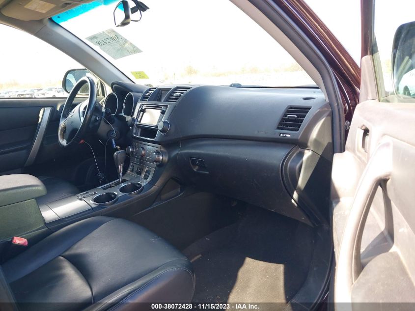 2013 TOYOTA HIGHLANDER SE V6 - 5TDBK3EH5DS177424
