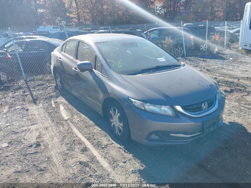 2015 HONDA CIVIC HYBRID - 19XFB4F32FE201802