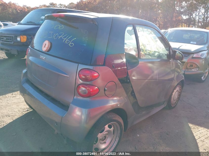 2014 SMART FORTWO PASSION/PURE - WMEEJ3BA8EK785178