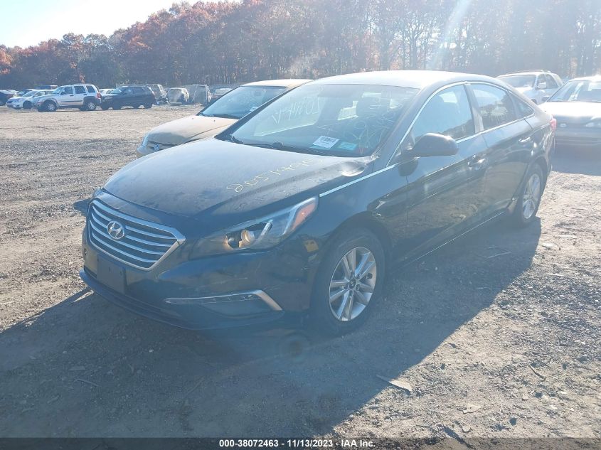 2015 HYUNDAI SONATA SE - 5NPE24AF7FH218572