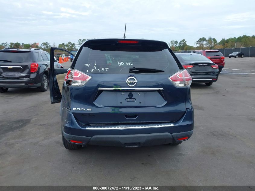 2016 NISSAN ROGUE S/SL/SV - 5N1AT2MT2GC862300