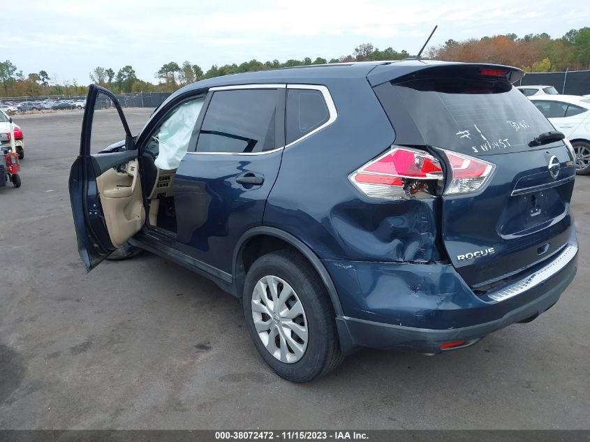 2016 NISSAN ROGUE S/SL/SV - 5N1AT2MT2GC862300