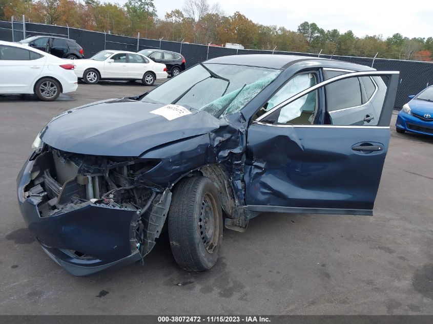 2016 NISSAN ROGUE S/SL/SV - 5N1AT2MT2GC862300