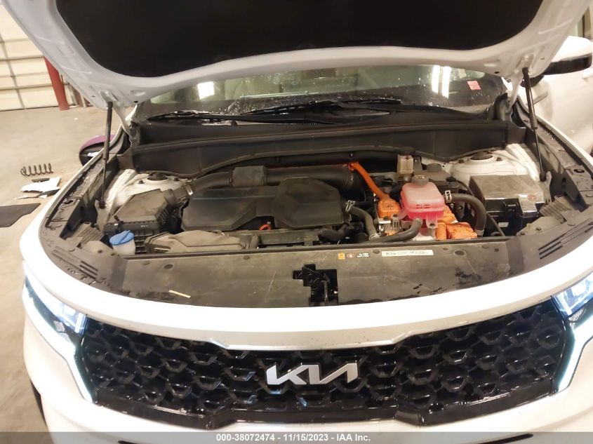 2022 KIA SORENTO HYBRID S KNDRGDLG3N5105810