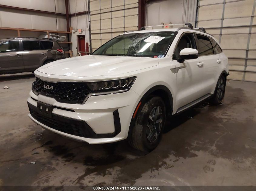 2022 KIA SORENTO HYBRID S KNDRGDLG3N5105810